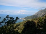 01. već na početku uspona, prekrasan pogled na Igrane